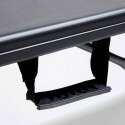 Banc pliant noir 3 places 180cm