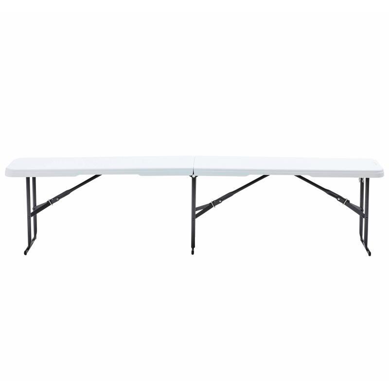 Lot de 5 bancs pliants 3 personnes