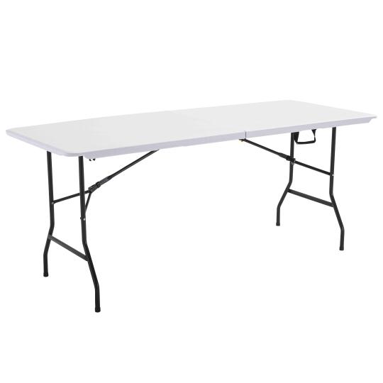 Table pliante rectangulaire 152cm / 6 personnes - Table pliante - Table  pliante polyéthylène