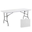 Table pliante en PEHD 180 cm - 8 places