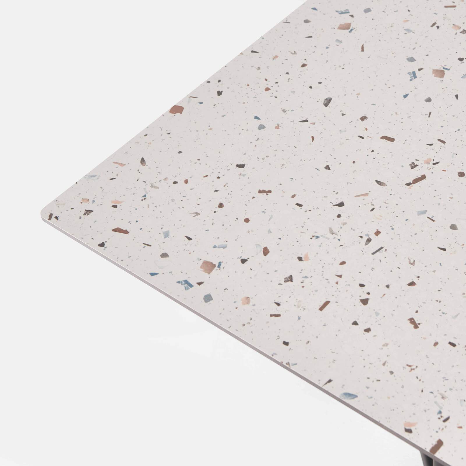 Table carré haute (60x60 cm) inclinable en HPL