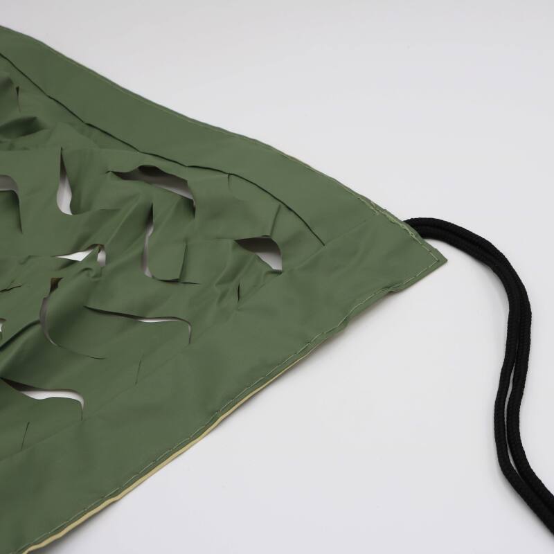 Voile d'ombrage camouflage réversible 3x4m