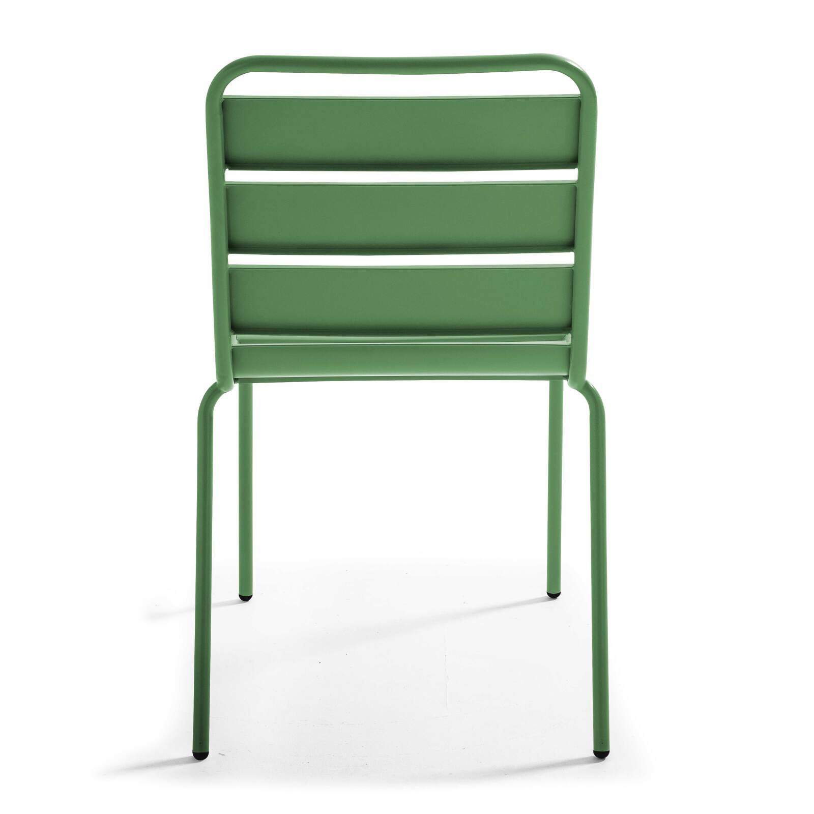 Chaise de terrasse en métal thermolaqué