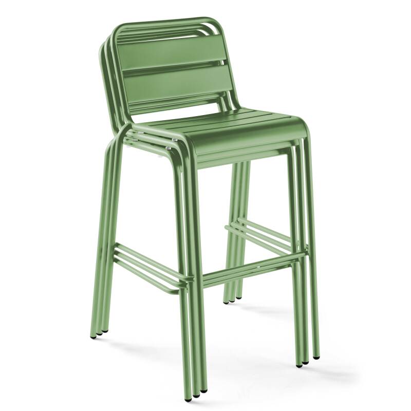 Chaise haute en métal (2/6)