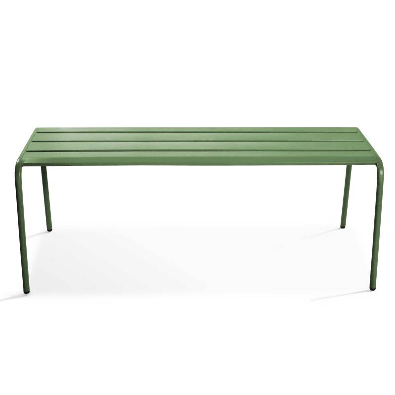 Banquette d'extérieur en métal