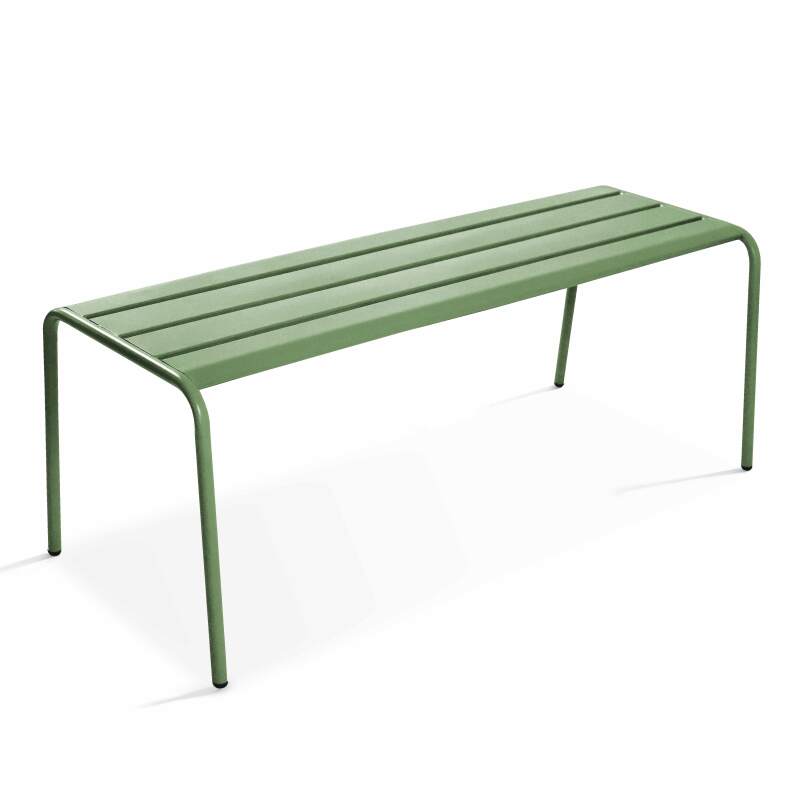 Banquette d'extérieur en métal