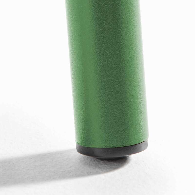 Table haute rectangulaire en métal 120 cm - 6 places (2/4)