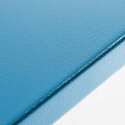Table haute rectangulaire en métal 120 cm - 6 places