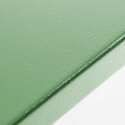 Table haute rectangulaire en métal 120 cm - 6 places