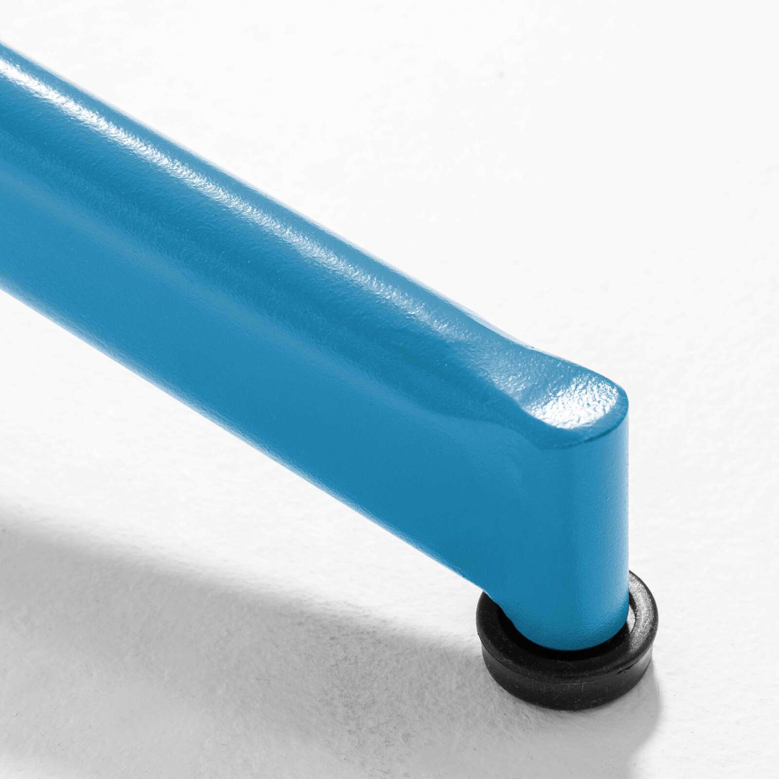 Table ronde en métal (⌀70 cm) avec plateau rabattable - 4 places