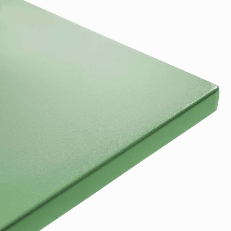 Table carrée en métal (70 cm) - 4 places (6/7)