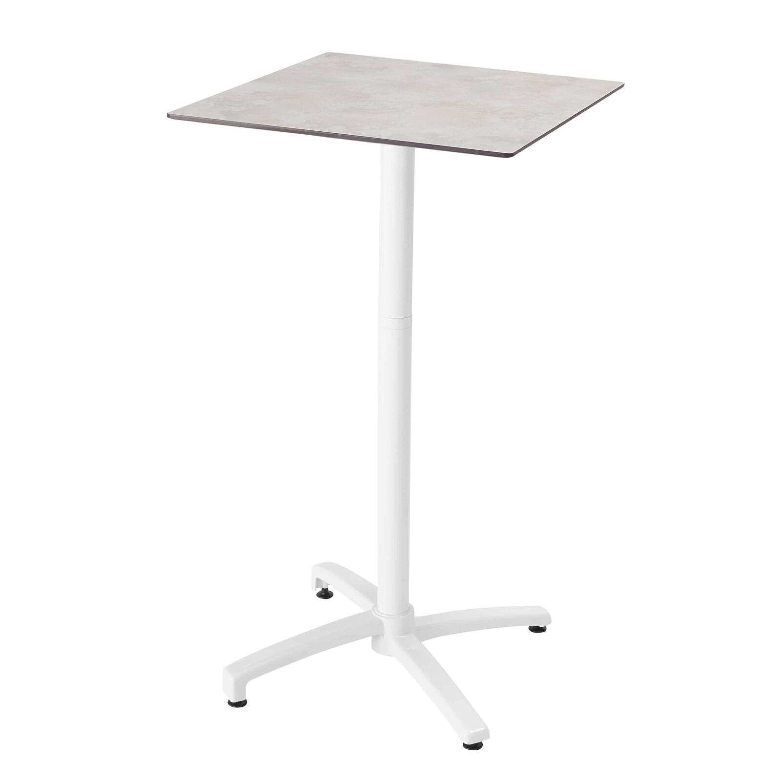 Pied avec système inclinable 108 cm en aluminium