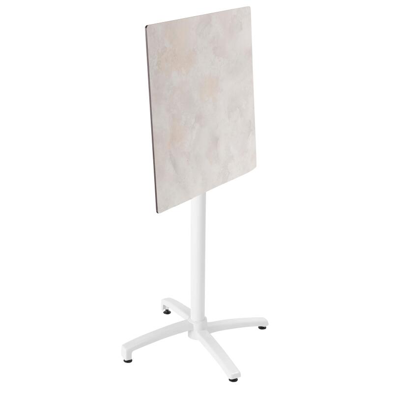 Pied avec système inclinable 108 cm en aluminium