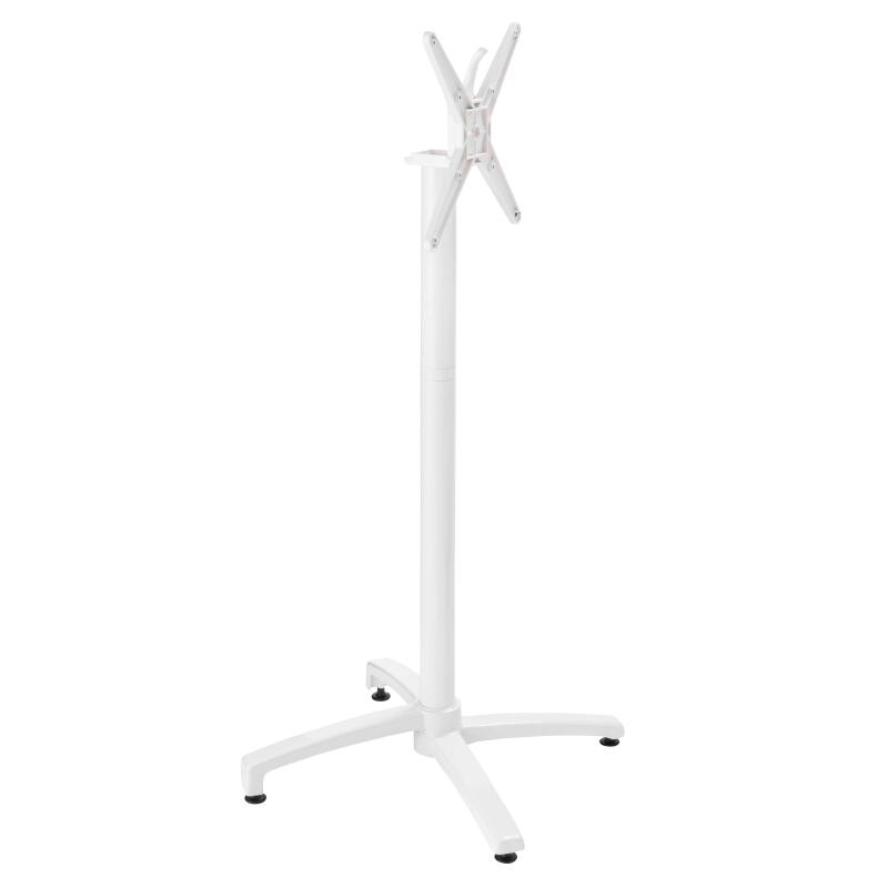 Pied avec système inclinable 108 cm en aluminium