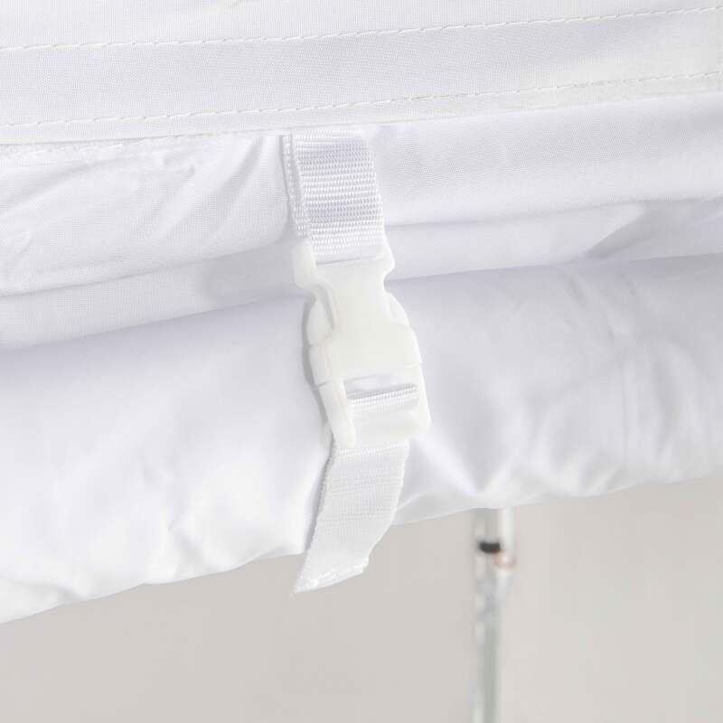 Mur porte zippable blanc 4m 520g/m² - M2