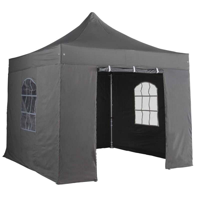 Mur porte zippable gris 3m 520g/m² - M2