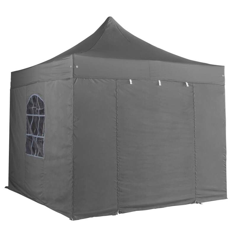 Mur porte zippable gris 3m 520g/m² - M2