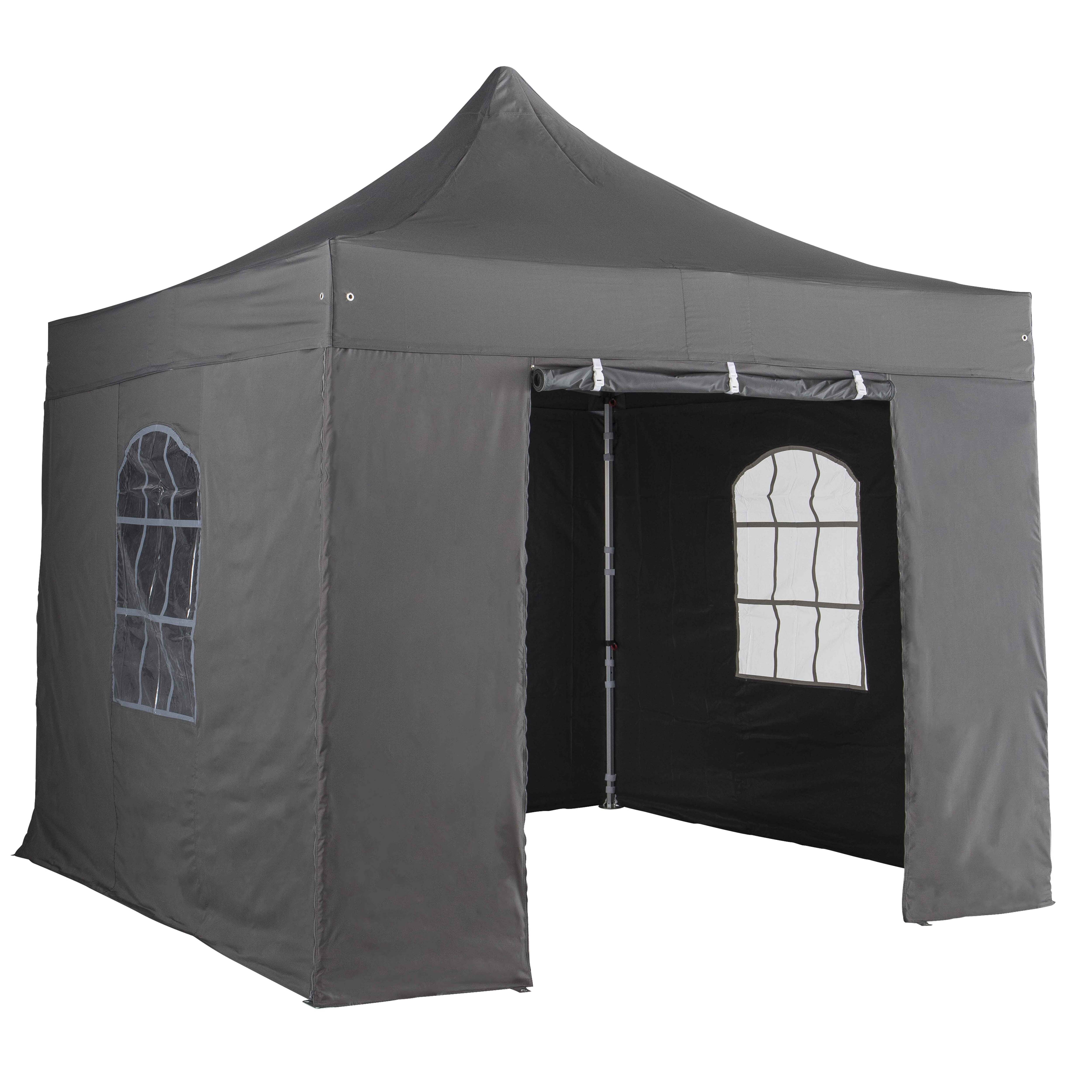 Mur porte zippable gris 3m 480g/m² - M2