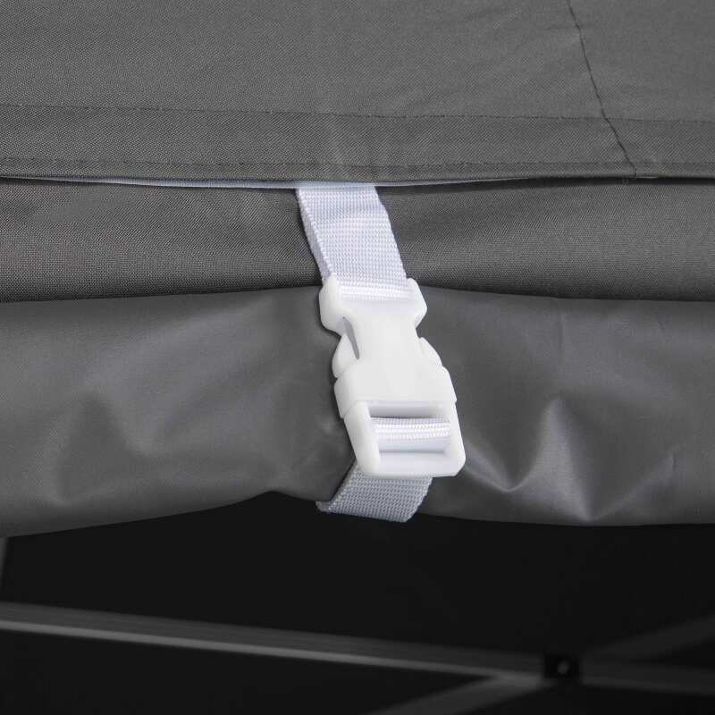 Mur porte zippable gris 3m 480g/m² - M2