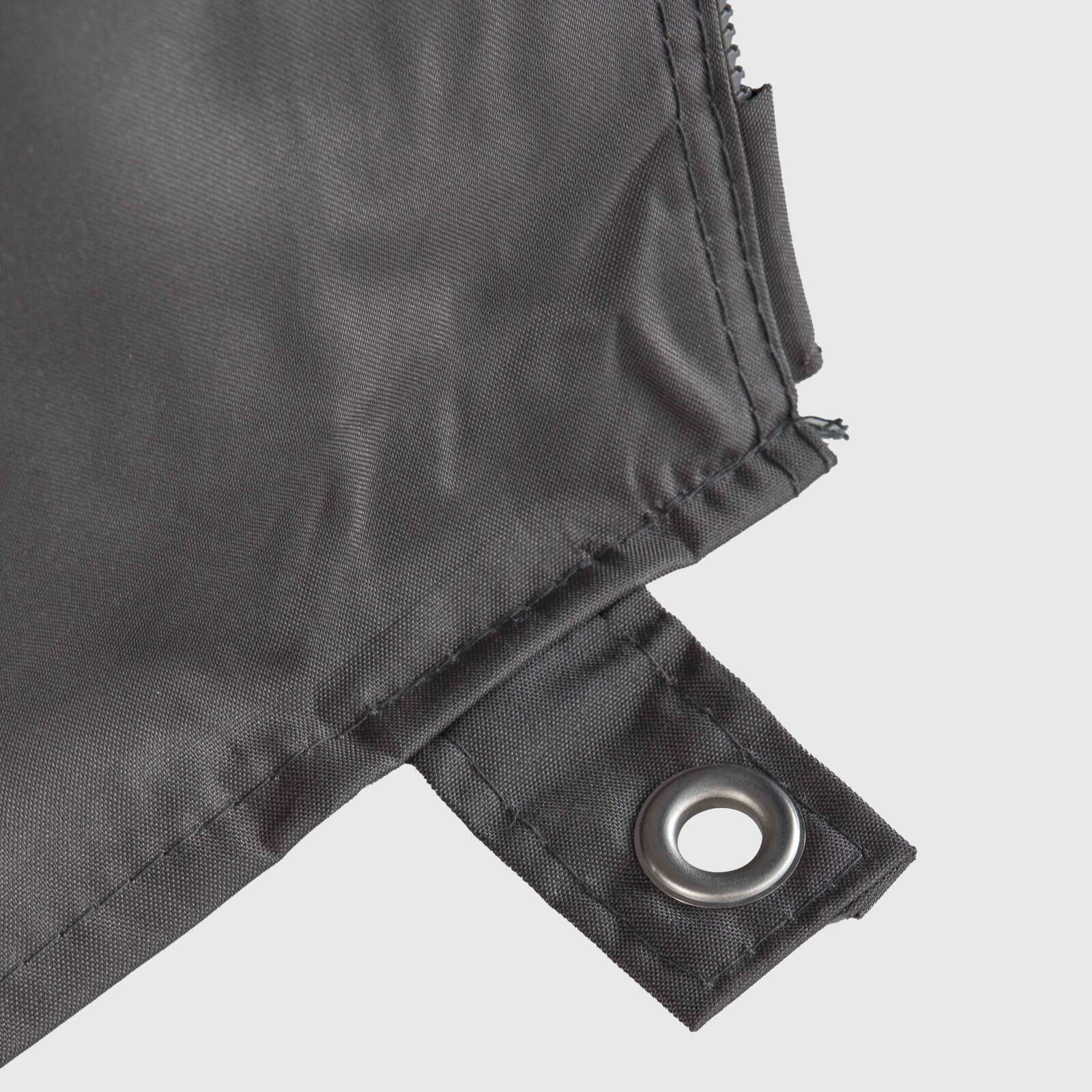 Mur porte zippable gris 3m 480g/m² - M2