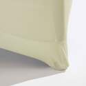 Housse ivoire pour mange debout 110x80 cm