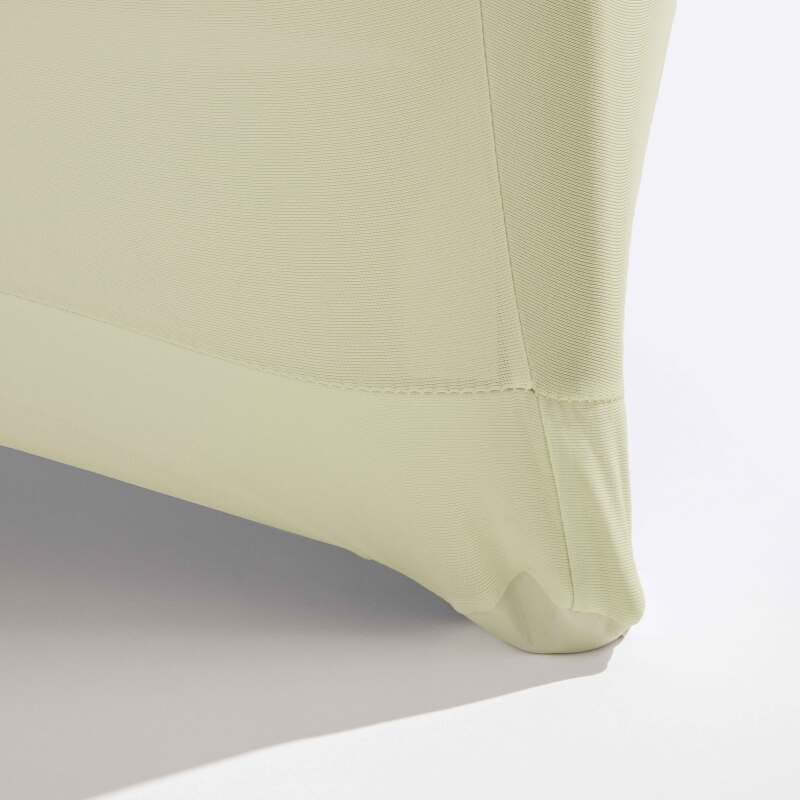 Housse ivoire pour mange debout 110x80 cm