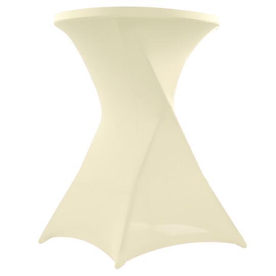 Housse ivoire pour mange debout 110x80 cm
