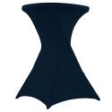 Housse bleu marine pour mange debout 110x80 cm