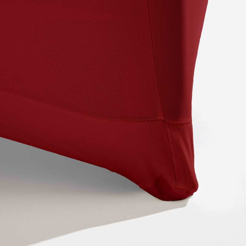 Housse de mange-debout bordeaux 110x80 cm