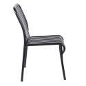 Chaise de terrasse en aluminium