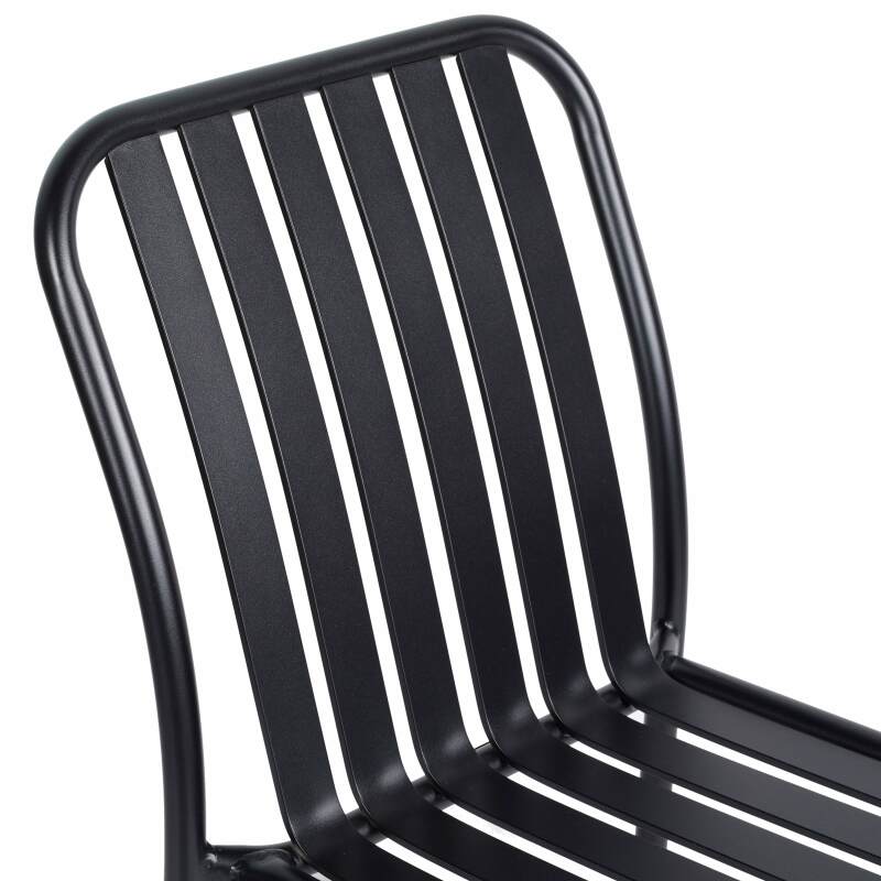 Chaise de terrasse en aluminium