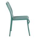 Chaise de terrasse en aluminium