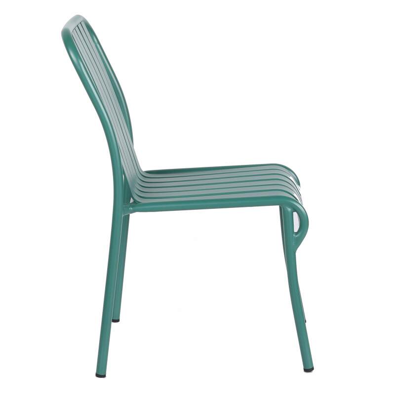 Chaise de terrasse en aluminium