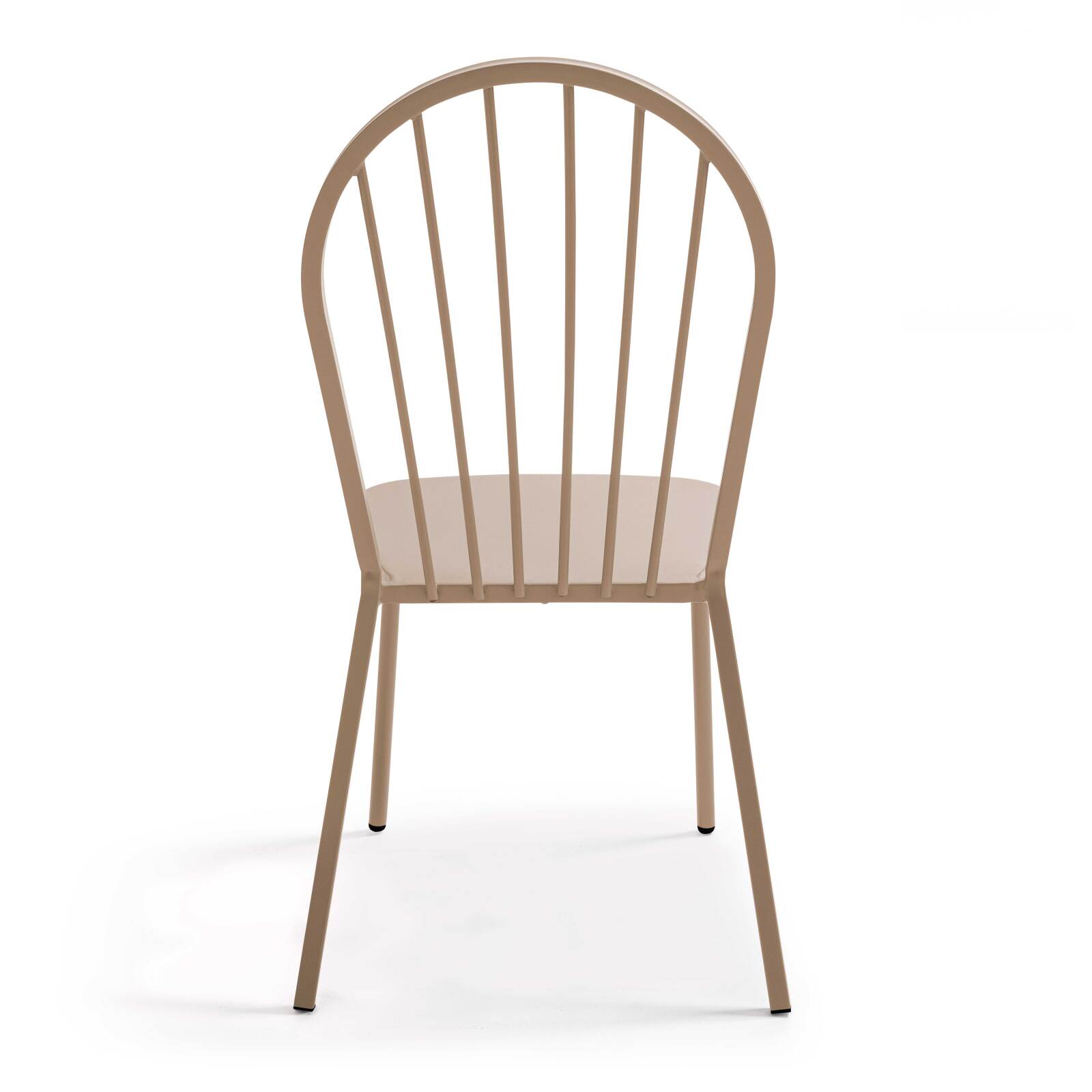 Ensemble table carrée 70 x 70 cm et 2 chaises en métal