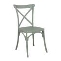 Chaise de terrasse en plastique