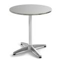 Table de terrasse bistrot ronde en aluminium (⌀60 x 70 cm)