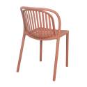 Chaise de terrasse en plastique