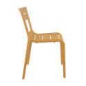 Chaise de terrasse en plastique