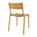 Chaise de terrasse en plastique