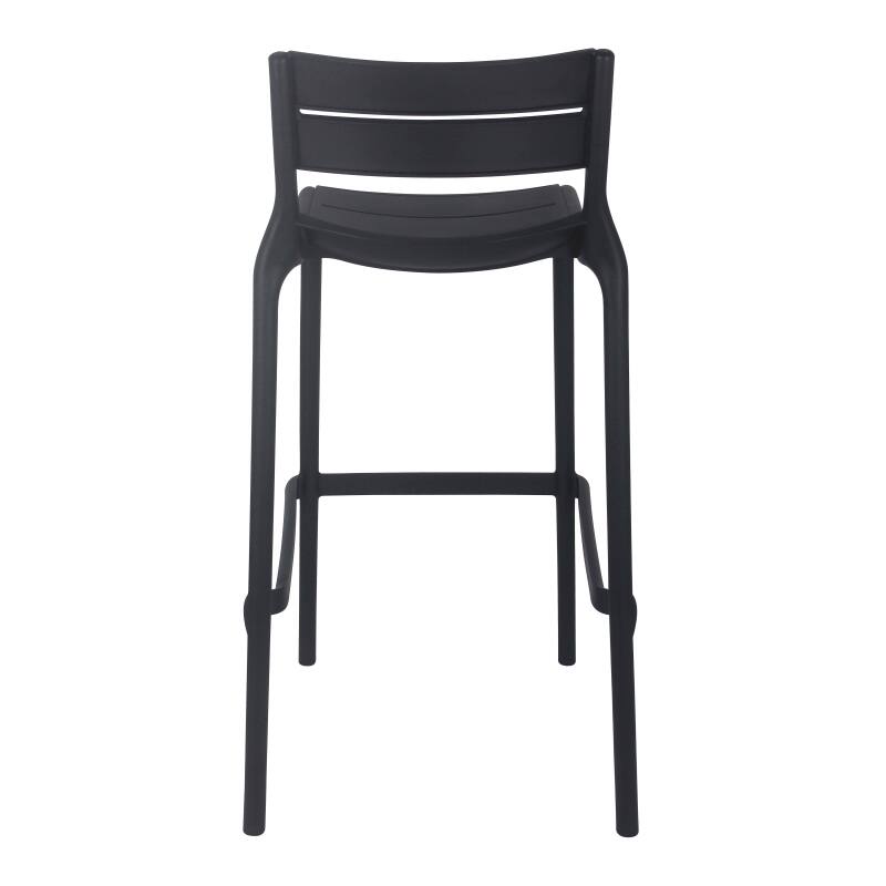 Chaise haute de terrasse en plastique (3/5)