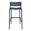 Chaise haute de terrasse en plastique