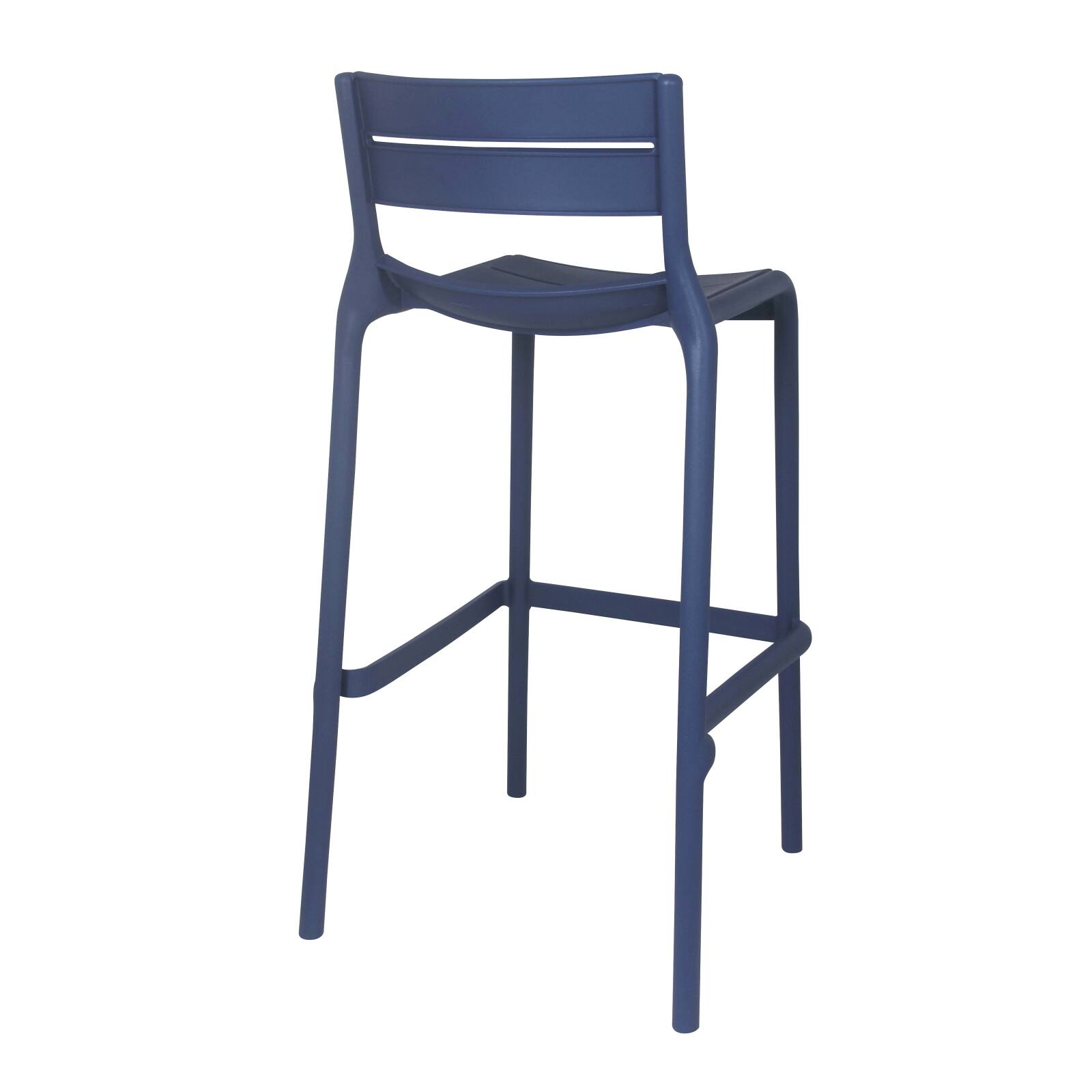 Chaise haute de terrasse en plastique