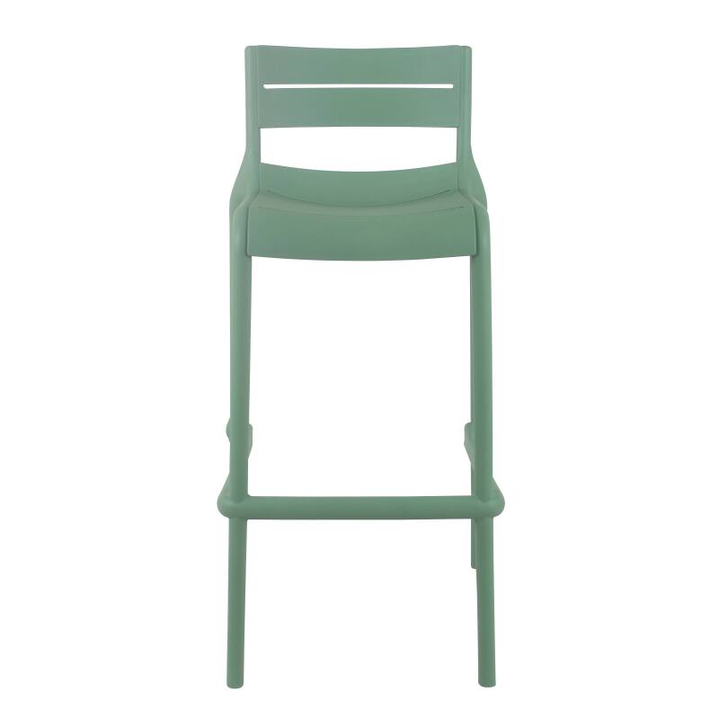 Chaise haute de terrasse en plastique