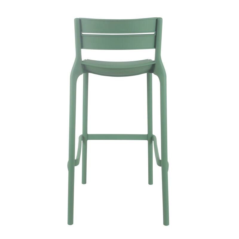 Chaise haute de terrasse en plastique (2/5)