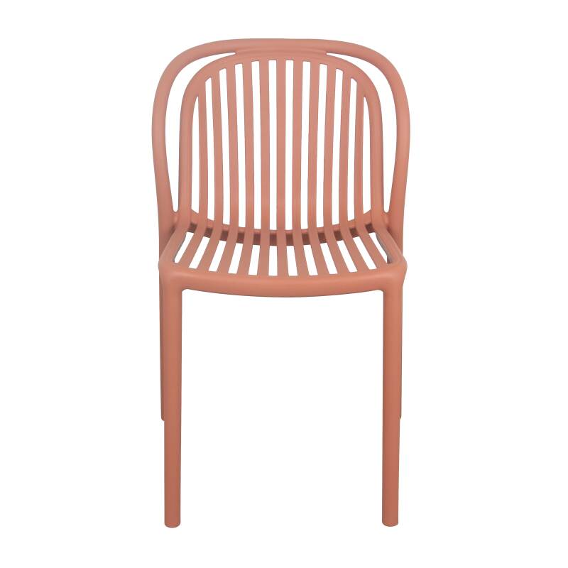 Lot de 4 chaises de terrasse en plastique (2/6)