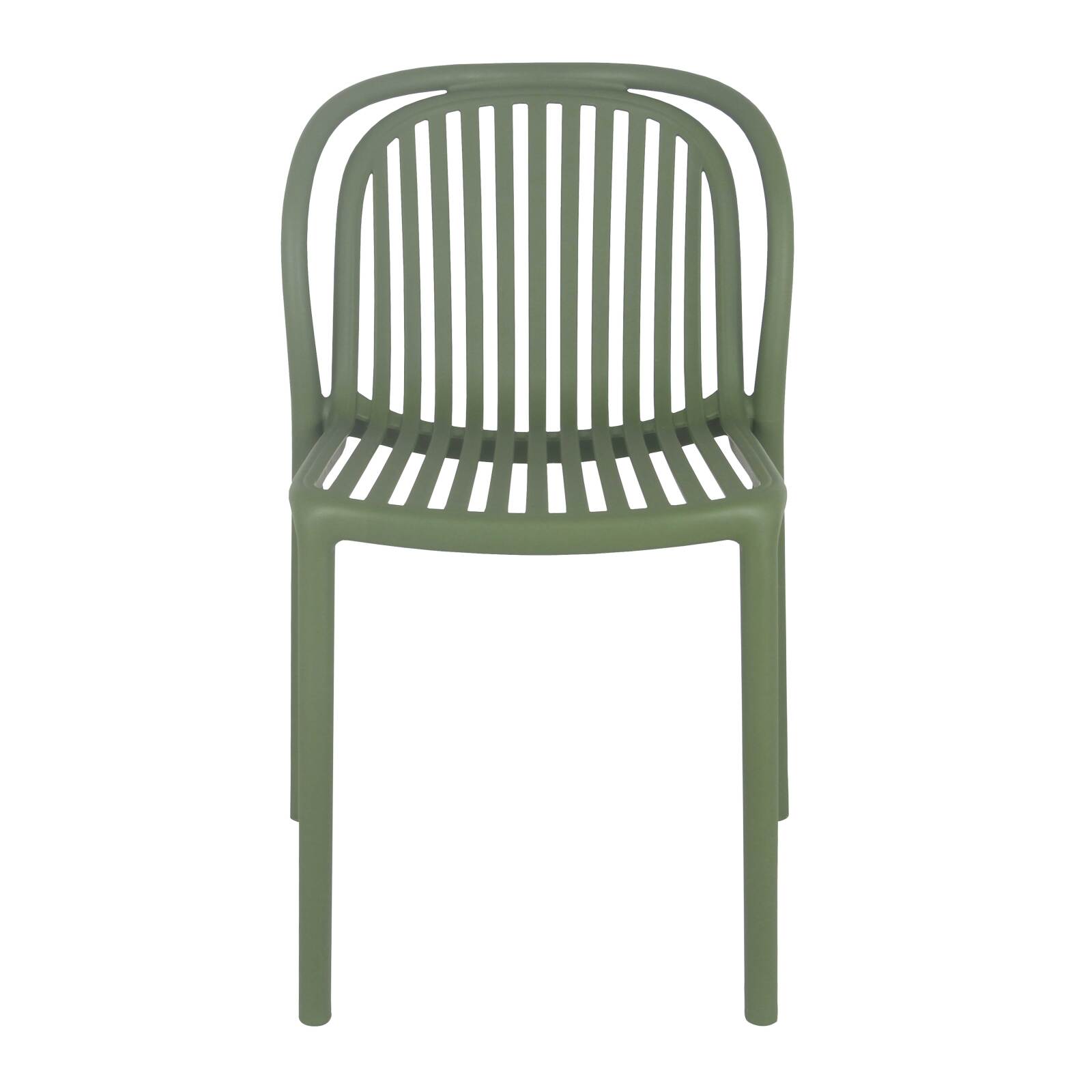 Lot de 4 chaises de terrasse en plastique Lot de 4 chaises de terrasse en plastique