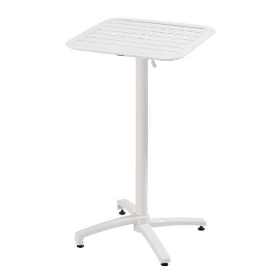 Table haute 60x60 cm inclinable en aluminium | Mobeventpro