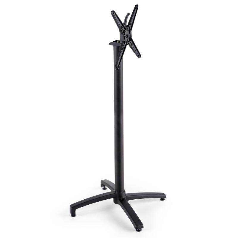 Table haute 60x60 cm inclinable en aluminium