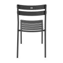 Chaise de terrasse en aluminium