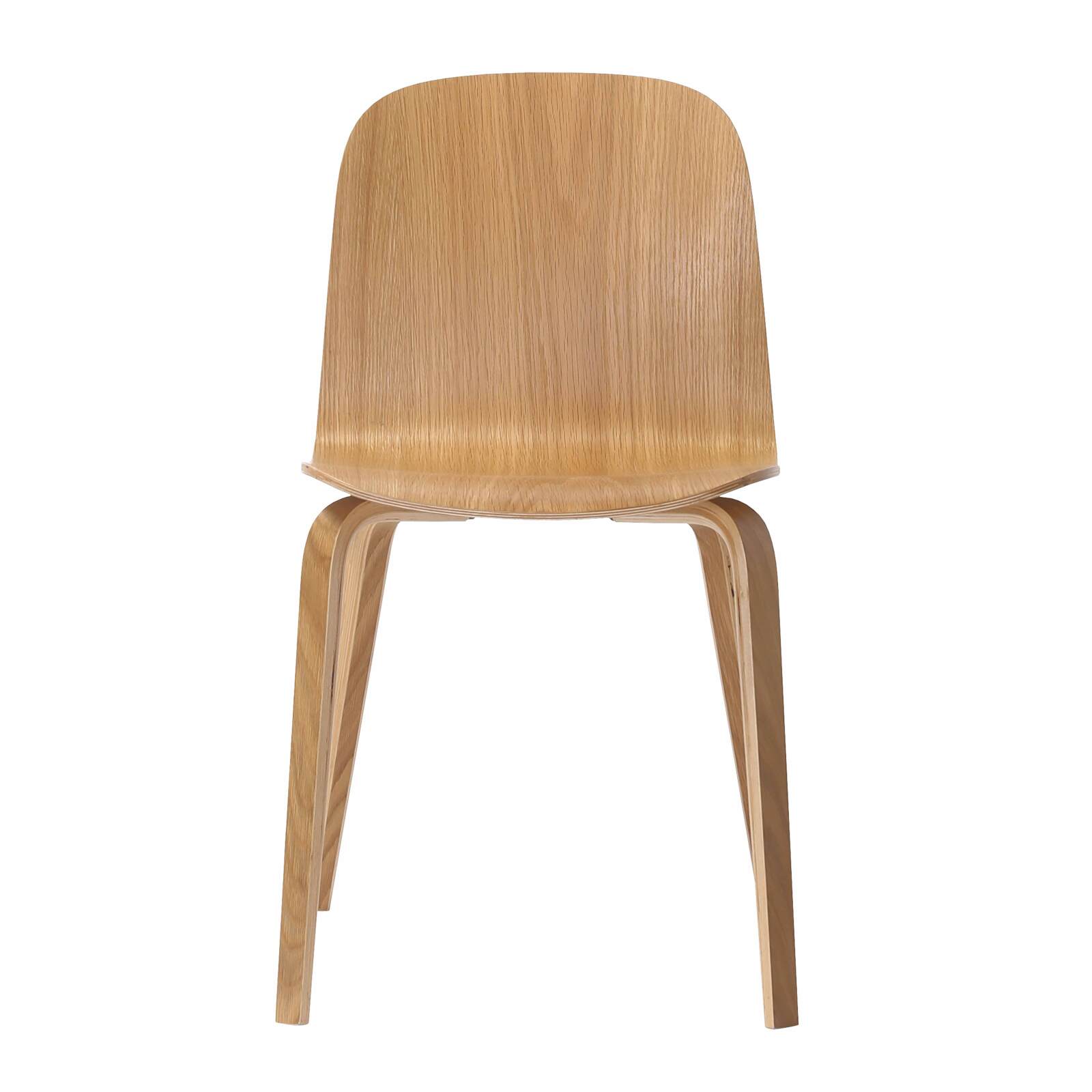 Lot de 2 chaises en contreplaqué Lot de 2 chaises en contreplaqué FSC® Lot de 2 chaises en contreplaqué Lot de 2 chaises en contreplaqué FSC®